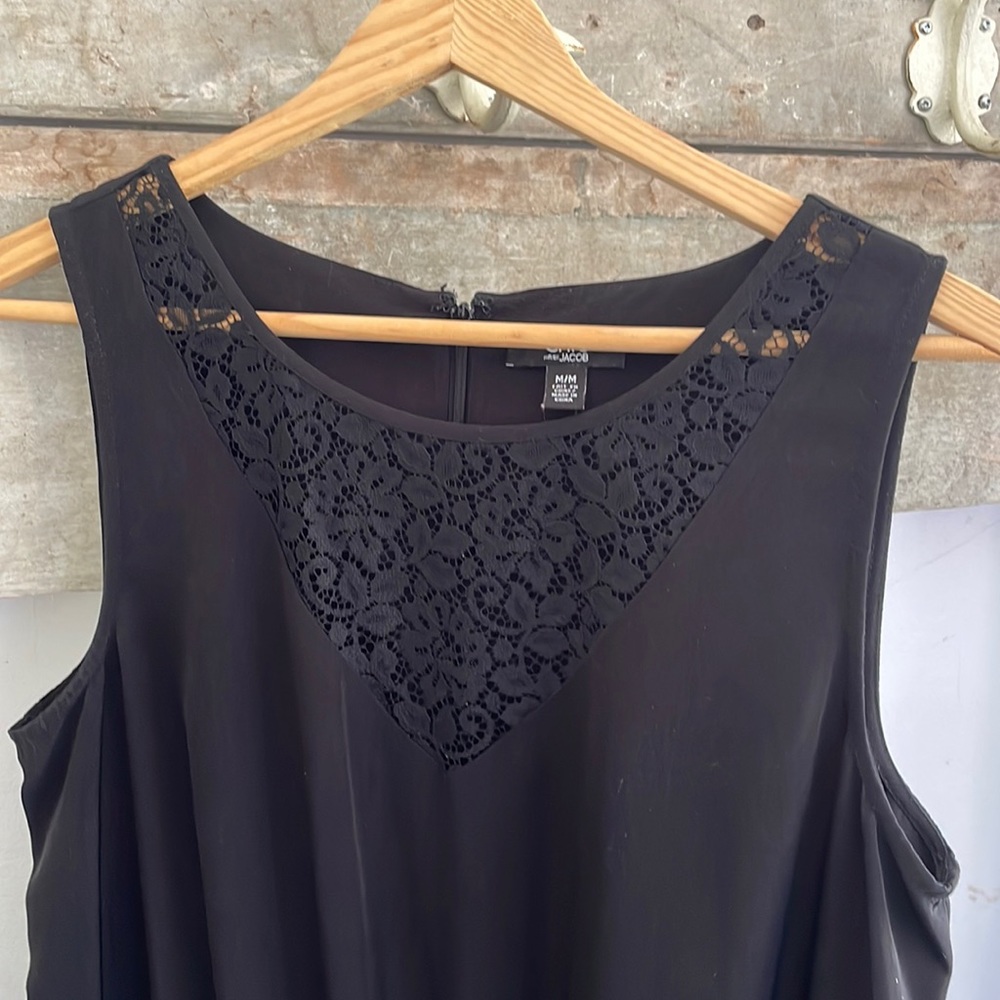 Black short romper